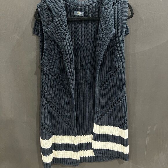 COPY - NWT Anthropologie Maeve Striped sleeveless Duster size XS/S - Picture 2 of 3